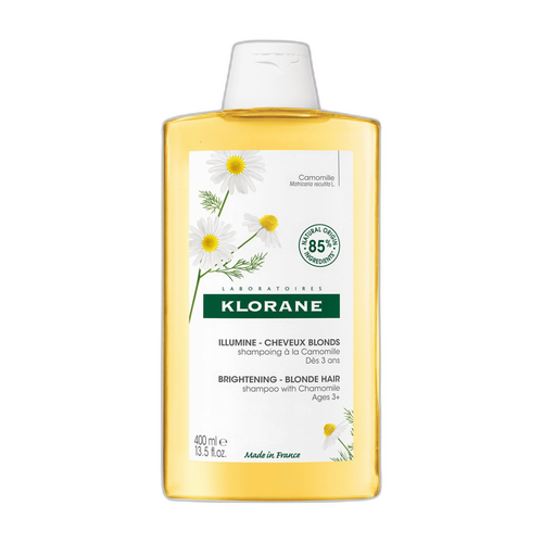 Image Klorane - Shampoing à la Camomille - Illumine - Cheveux blonds 400 ml