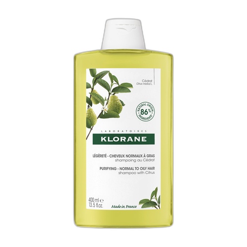 Image Klorane - Shampoing au Cédrat - Légèreté 400 ml