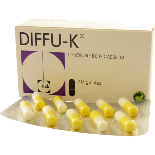 DIFFU-K 600MG GELULE BOITE DE 40