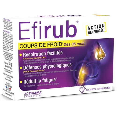 3C Pharma EFIRUB Sachets