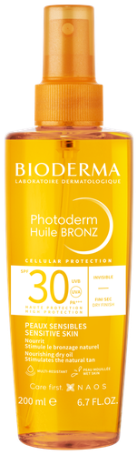 Bioderma Photoderm Huile Bronz SPF30 pour les peaux sensibles