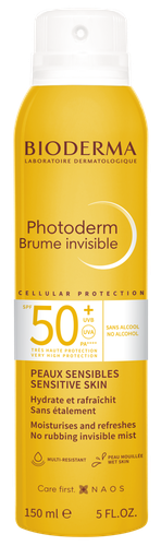 Bioderma Photoderm Brume Invisible SPF50+ pour les peaux sensibles